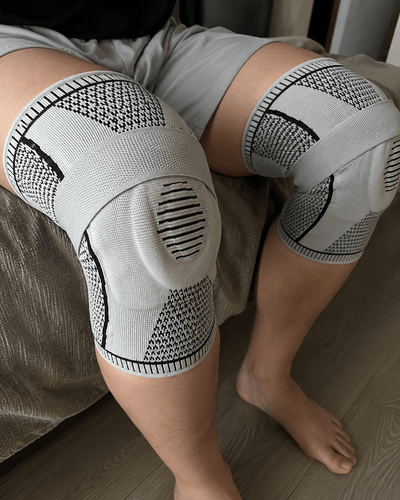 Knee Pads For Sport Knee  Silicone Spring Patella Protector