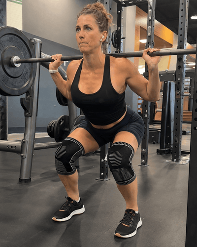 Knee Pads For Sport Knee  Silicone Spring Patella Protector